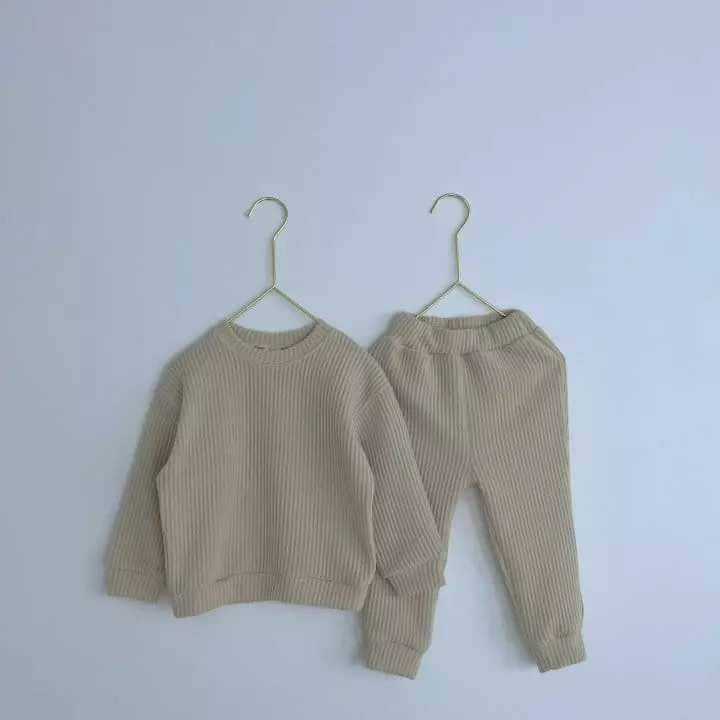 Haro Haro - Korean Children Fashion - #designkidswear - Chucream Top Bottom Set - 4