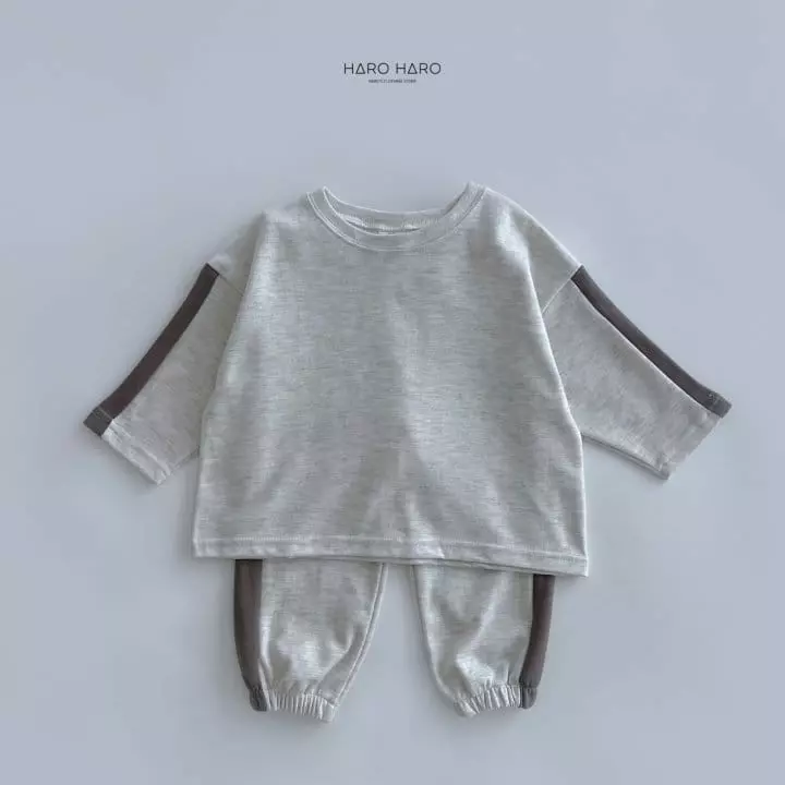 Haro Haro - Korean Children Fashion - #fashionkids - Track Top Bottom Set - 6