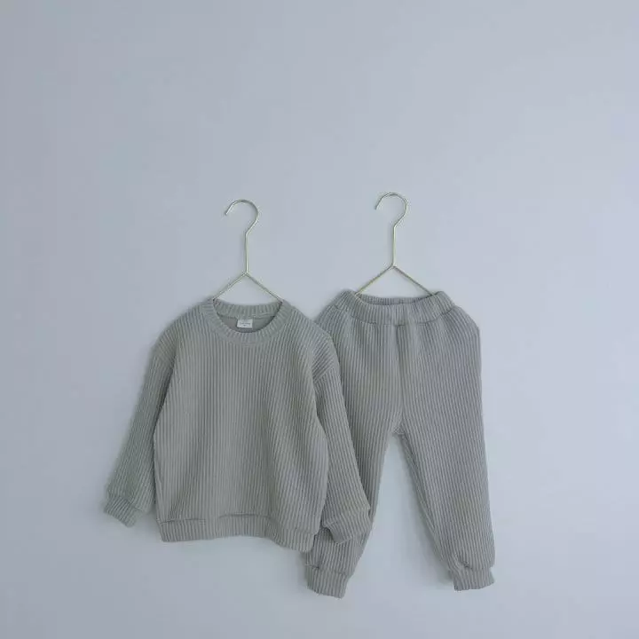 Haro Haro - Korean Children Fashion - #fashionkids - Chucream Top Bottom Set - 5