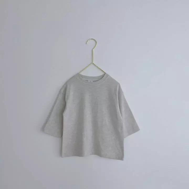 Haro Haro - Korean Children Fashion - #kidsshorts - Autumm Basic Tee - 11