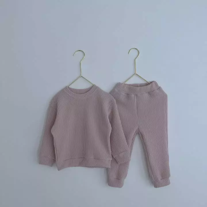 Haro Haro - Korean Children Fashion - #kidsshorts - Chucream Top Bottom Set - 6