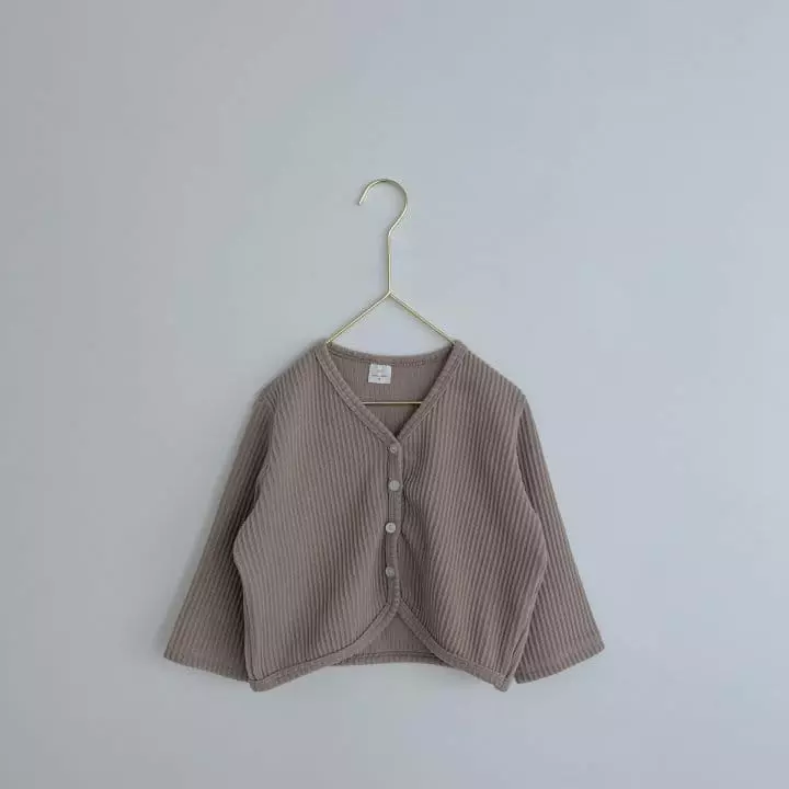 Haro Haro - Korean Children Fashion - #kidsshorts - Cozy Knit Cardigan - 4