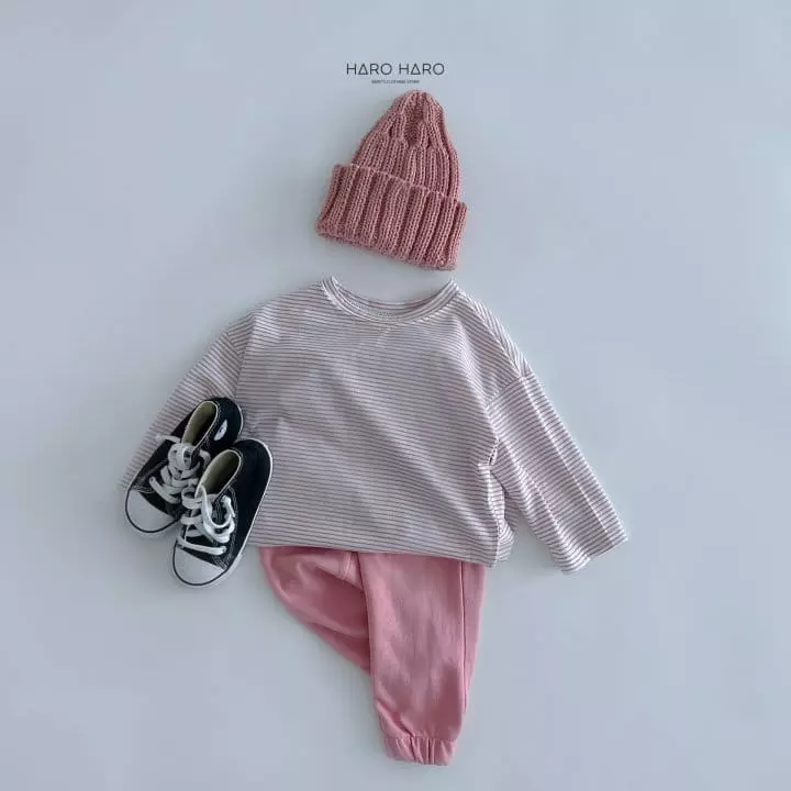 Haro Haro - Korean Children Fashion - #kidzfashiontrend - Haribo Stripes Tee - 12