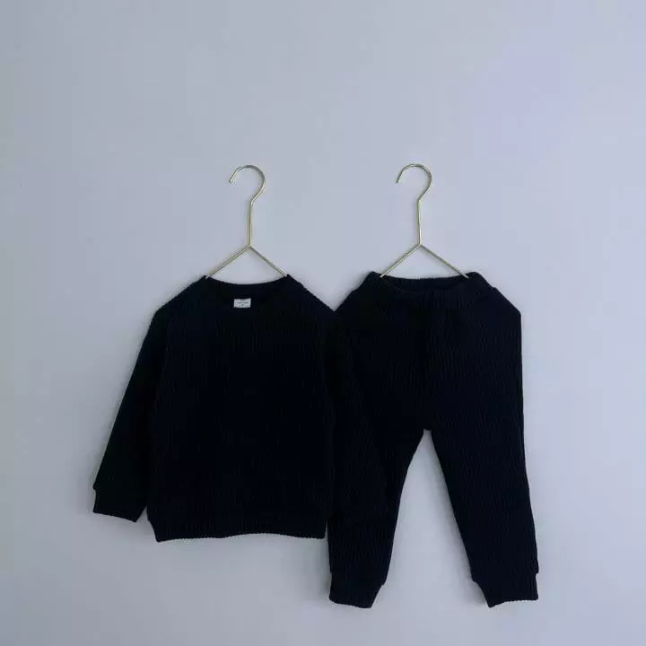 Haro Haro - Korean Children Fashion - #kidzfashiontrend - Chucream Top Bottom Set - 8