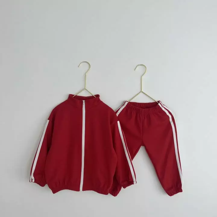 Haro Haro - Korean Children Fashion - #kidzfashiontrend - Training Zip-up Set - 6