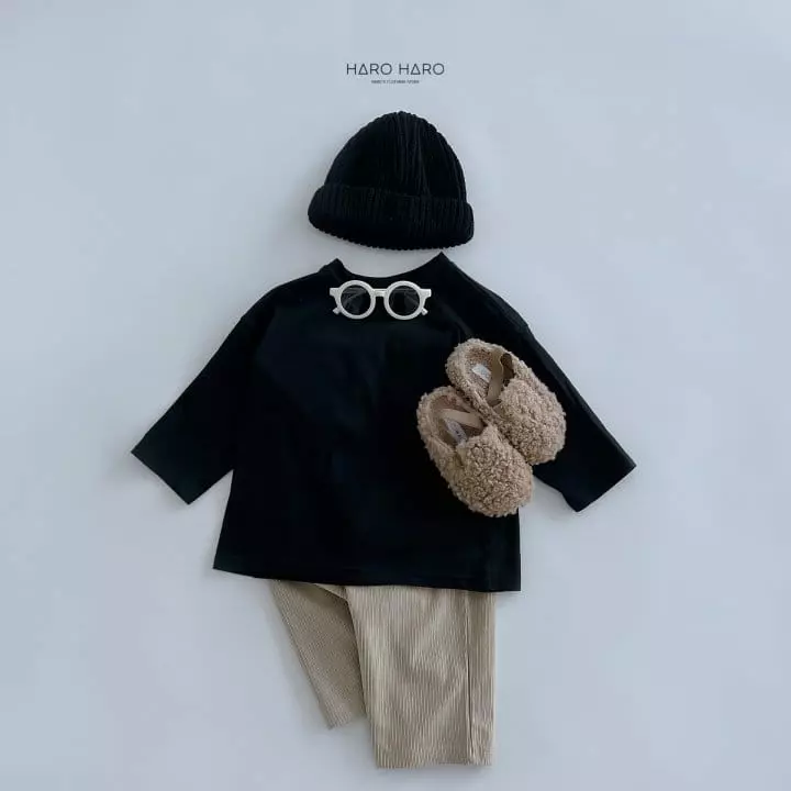 Haro Haro - Korean Children Fashion - #minifashionista - Autumm Basic Tee