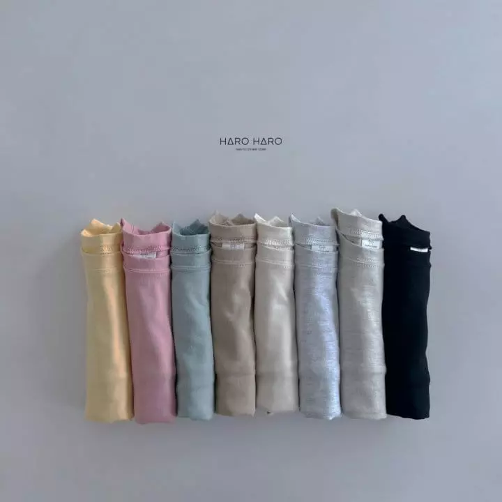 Haro Haro - Korean Children Fashion - #stylishchildhood - Autumm Basic Tee - 5