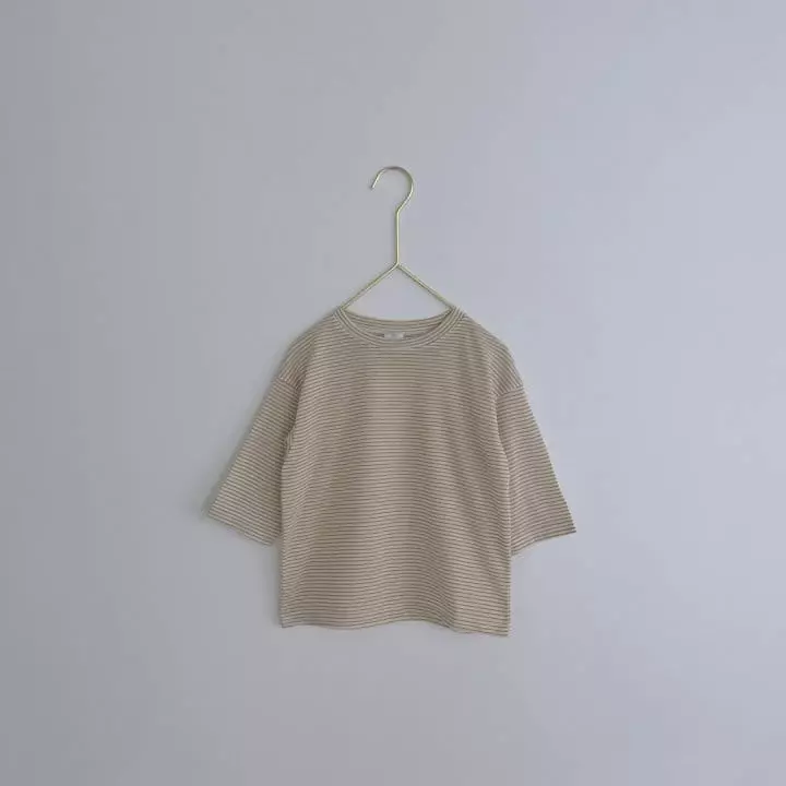 Haro Haro - Korean Children Fashion - #toddlerclothing - Haribo Stripes Tee - 4