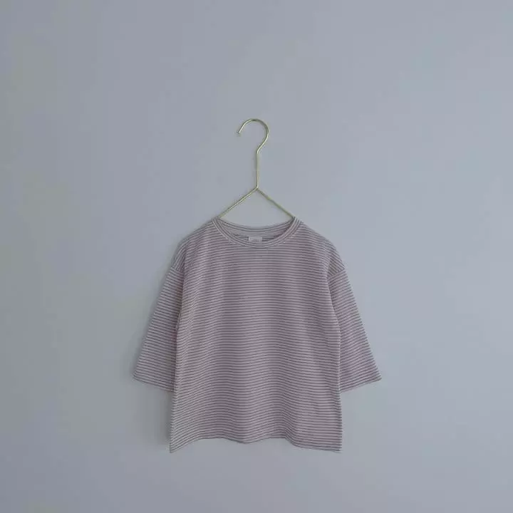 Haro Haro - Korean Children Fashion - #toddlerclothing - Haribo Stripes Tee - 3