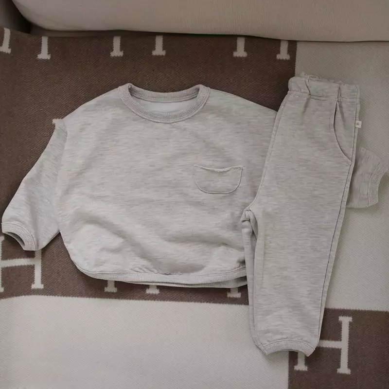 Here I Am - Korean Children Fashion - #Kfashion4kids - Weekly Top Bottom Set - 5