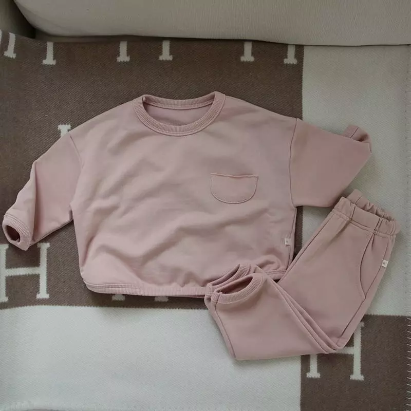 Here I Am - Korean Children Fashion - #kidsshorts - Weekly Top Bottom Set - 2
