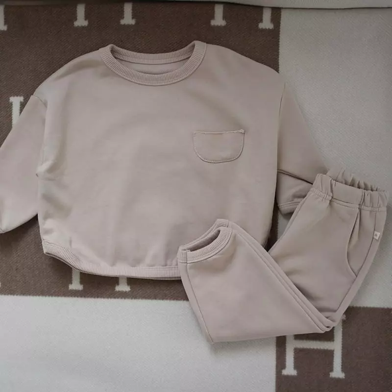 Here I Am - Korean Children Fashion - #kidsstore - Weekly Top Bottom Set - 3