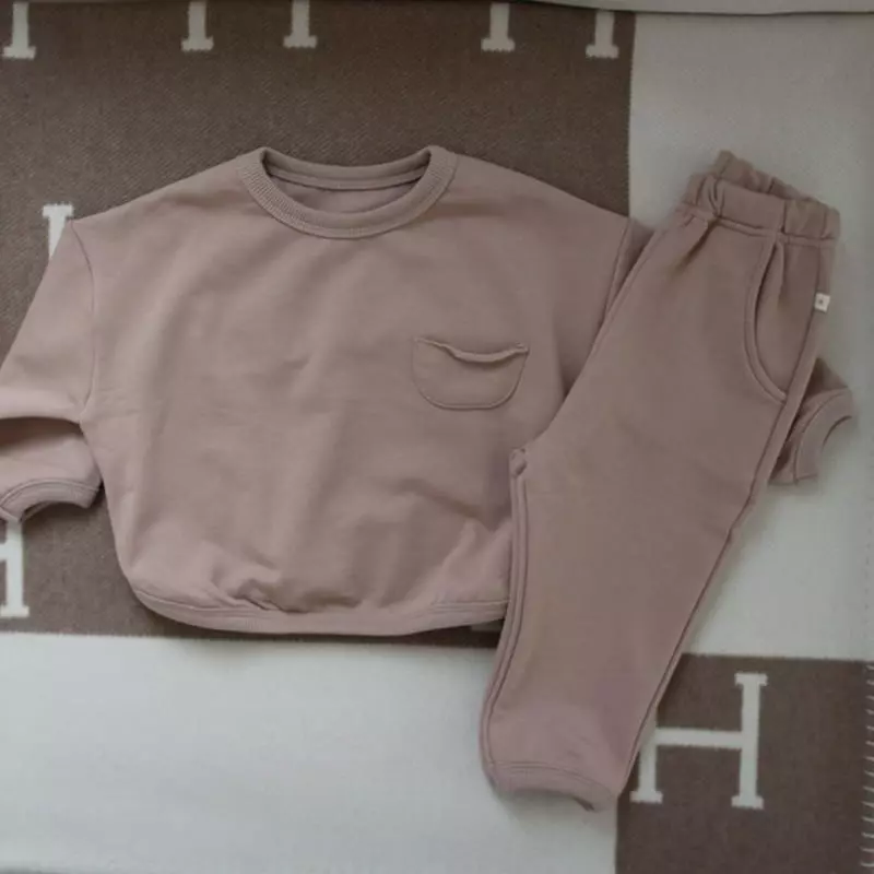 Here I Am - Korean Children Fashion - #kidsstore - Weekly Top Bottom Set - 4