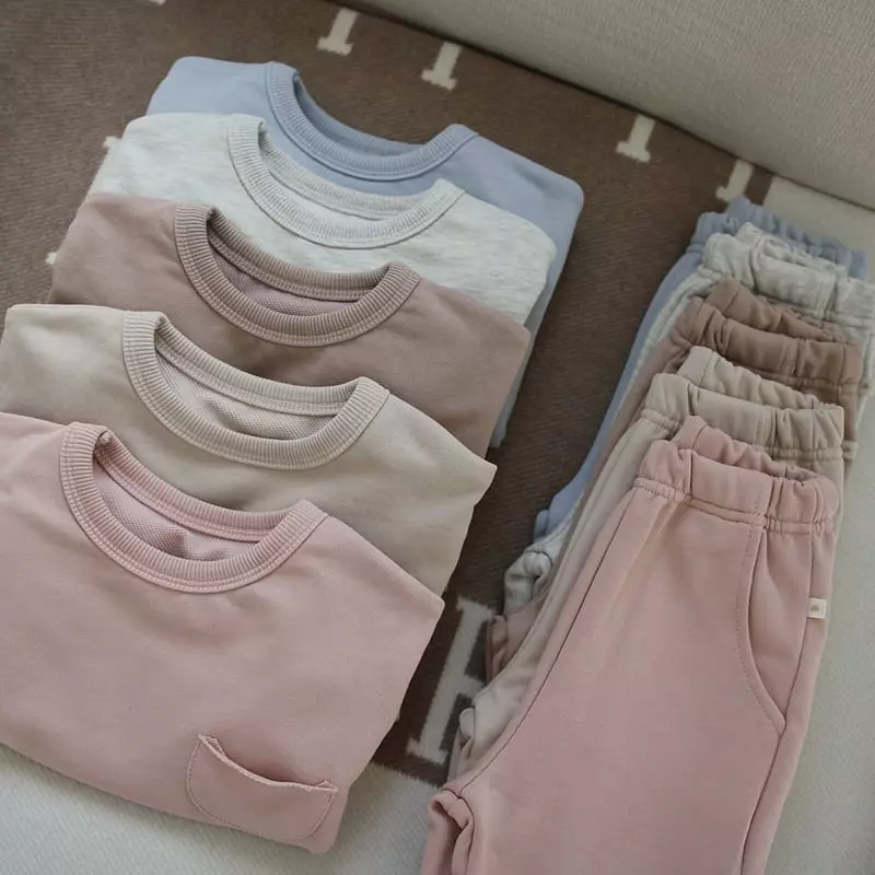 Here I Am - Korean Children Fashion - #minifashionista - Weekly Top Bottom Set - 8