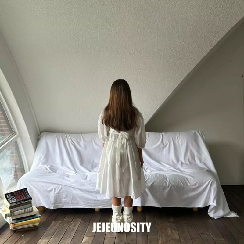 Jejeunosity - Korean Children Fashion - #childofig - Double Chiffon One-piece - 11