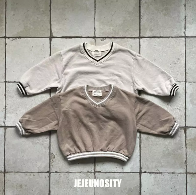 Jejeunosity - Korean Children Fashion - #childrensboutique - Bye V Neck Tee