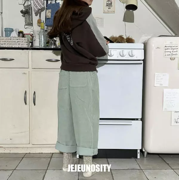 Jejeunosity - Korean Children Fashion - #fashionkids - Golden Rib Pants - 5