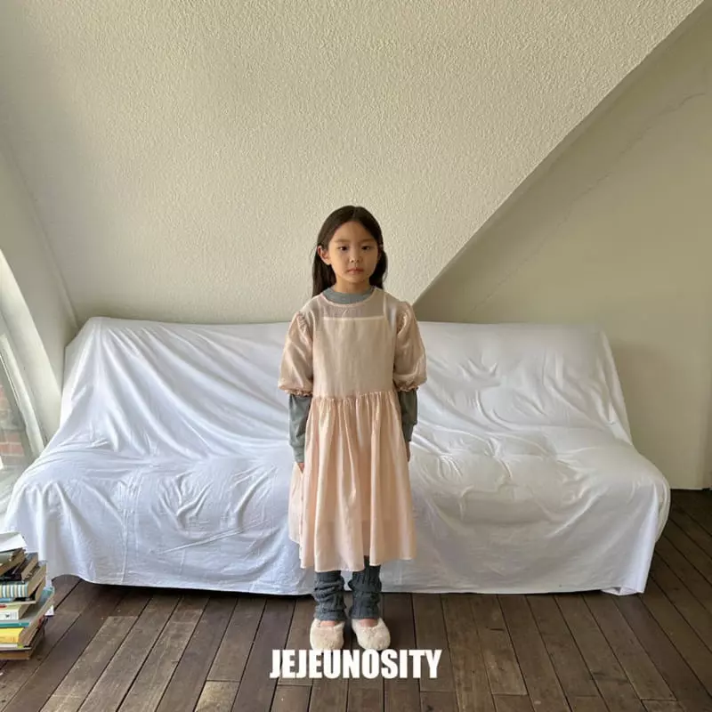Jejeunosity - Korean Children Fashion - #kidsshorts - Double Chiffon One-piece - 2