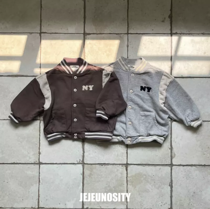 Jejeunosity - Korean Children Fashion - #kidsshorts - Autumn Baseball Jumper