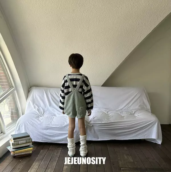 Jejeunosity - Korean Children Fashion - #littlefashionista - Rib Berry Short Overalls - 11