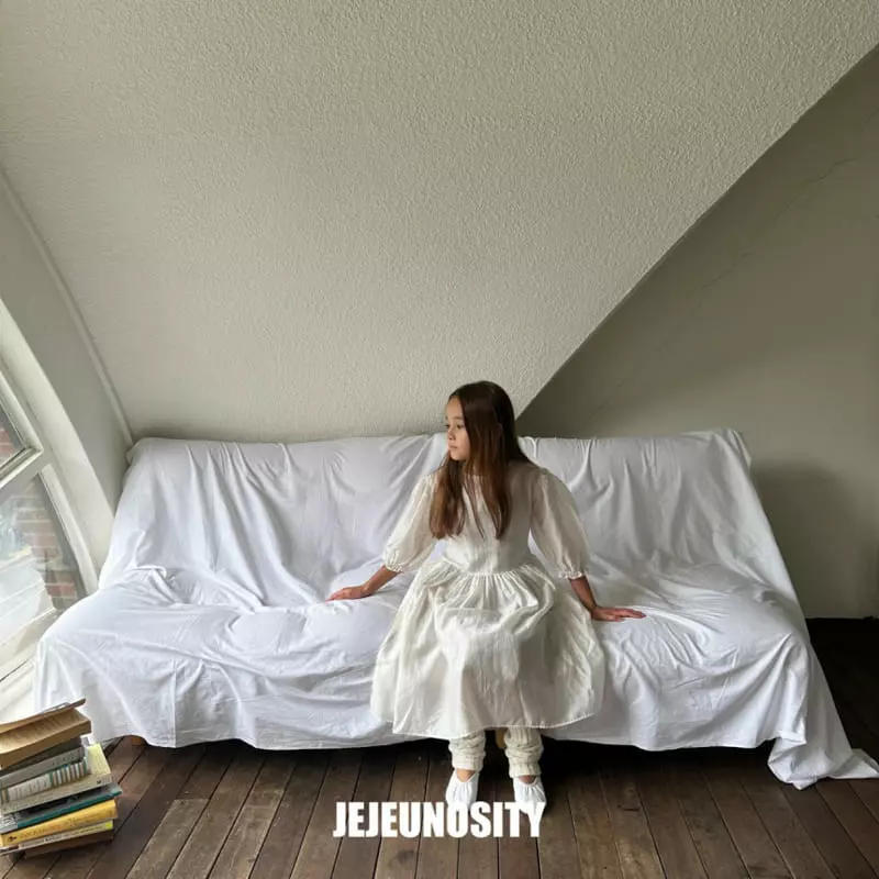Jejeunosity - Korean Children Fashion - #minifashionista - Double Chiffon One-piece - 8
