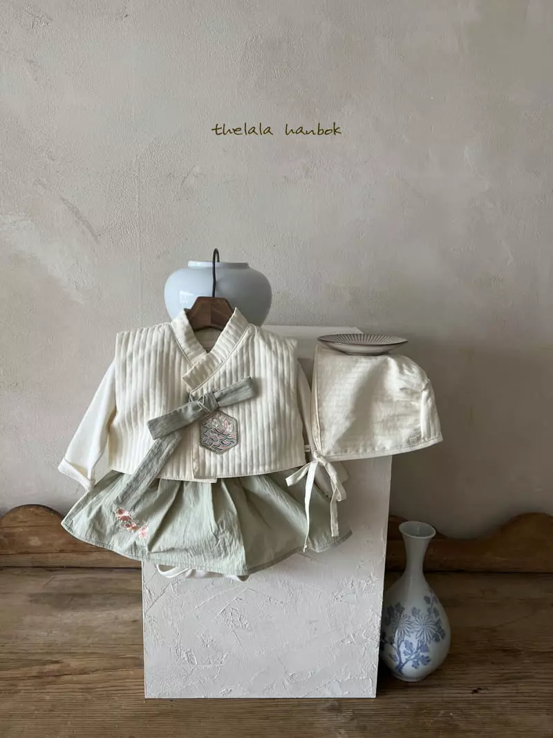 Lala - Korean Baby Fashion - #babyoutfit - Jjin Baby Hanbok Girl Set - 5