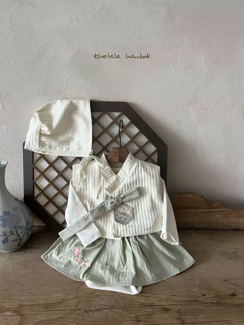 Lala - Korean Baby Fashion - #onlinebabyshop - Jjin Baby Hanbok Girl Set - 9