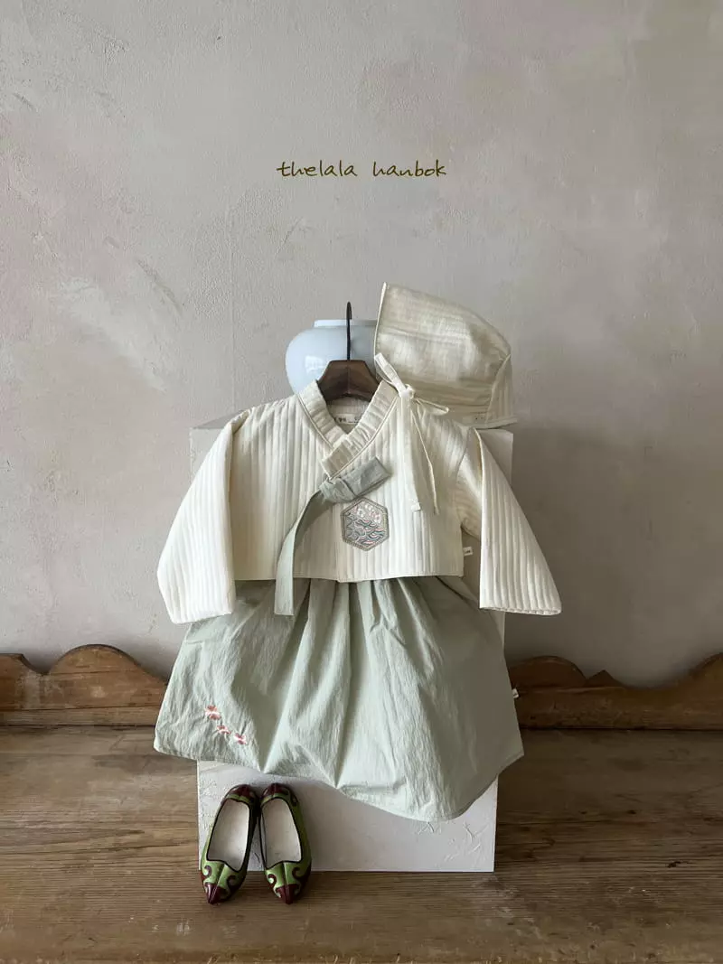 Lala - Korean Children Fashion - #fashionkids - Jjin Hanbok Girl Set - 3
