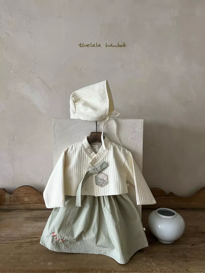 Lala - Korean Children Fashion - #fashionkids - Jjin Hanbok Girl Set - 4