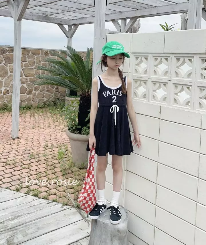 Love Rosie - Korean Children Fashion - #kidsstore - Hip Terry One-piece - 6