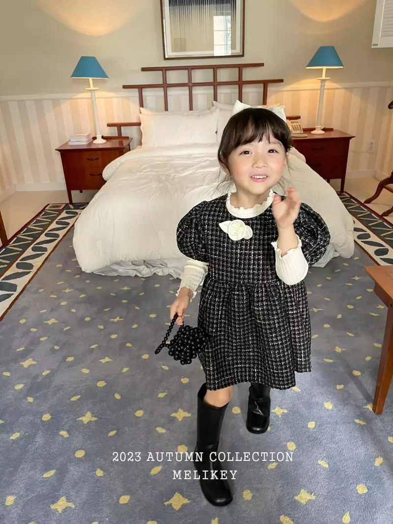 Melikey - Korean Children Fashion - #childofig - Chic Puff One-piece - 9
