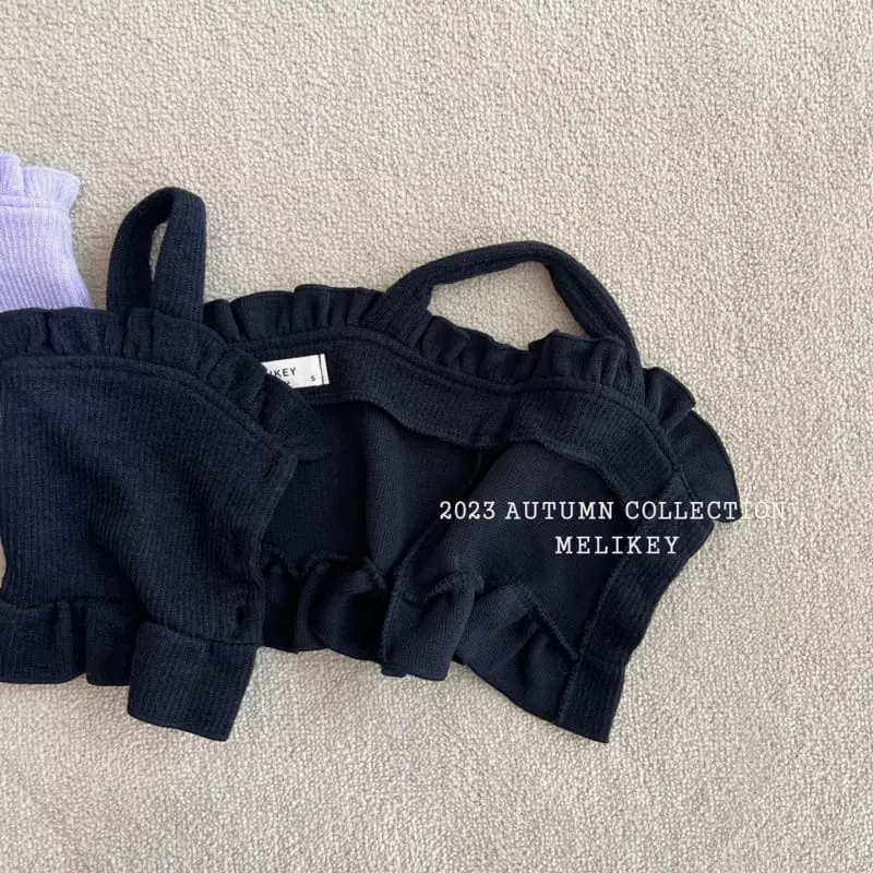 Melikey - Korean Children Fashion - #childofig - Frill Bustier Top Bottom Set - 3