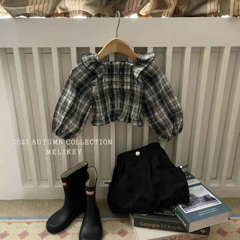 Melikey - Korean Children Fashion - #childofig - Wafers Blouse - 6