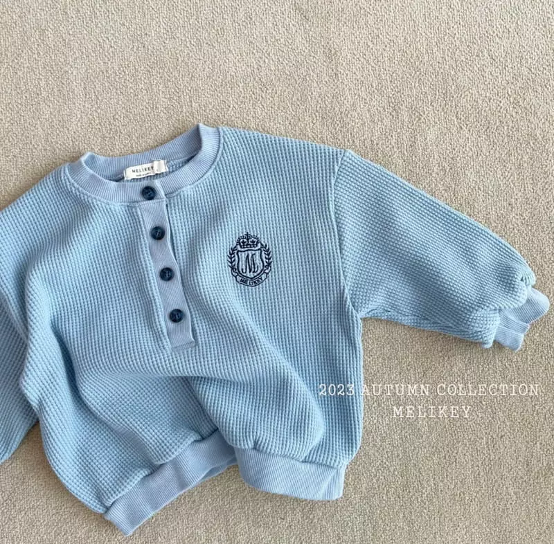 Melikey - Korean Children Fashion - #prettylittlegirls - Waffle Danjjack Sweatshirt - 4