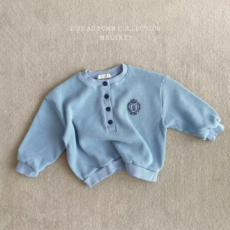 Melikey - Korean Children Fashion - #childofig - Waffle Danjjack Sweatshirt - 5