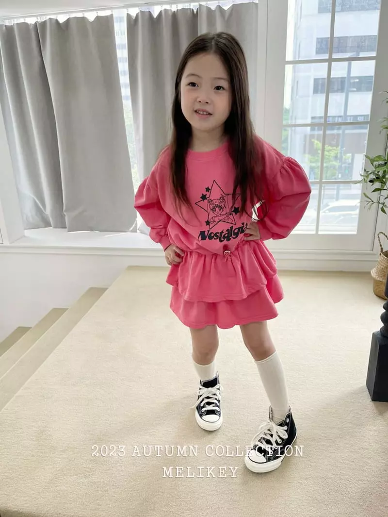 Melikey - Korean Children Fashion - #childrensboutique - Crystal Top Bottom Set - 11