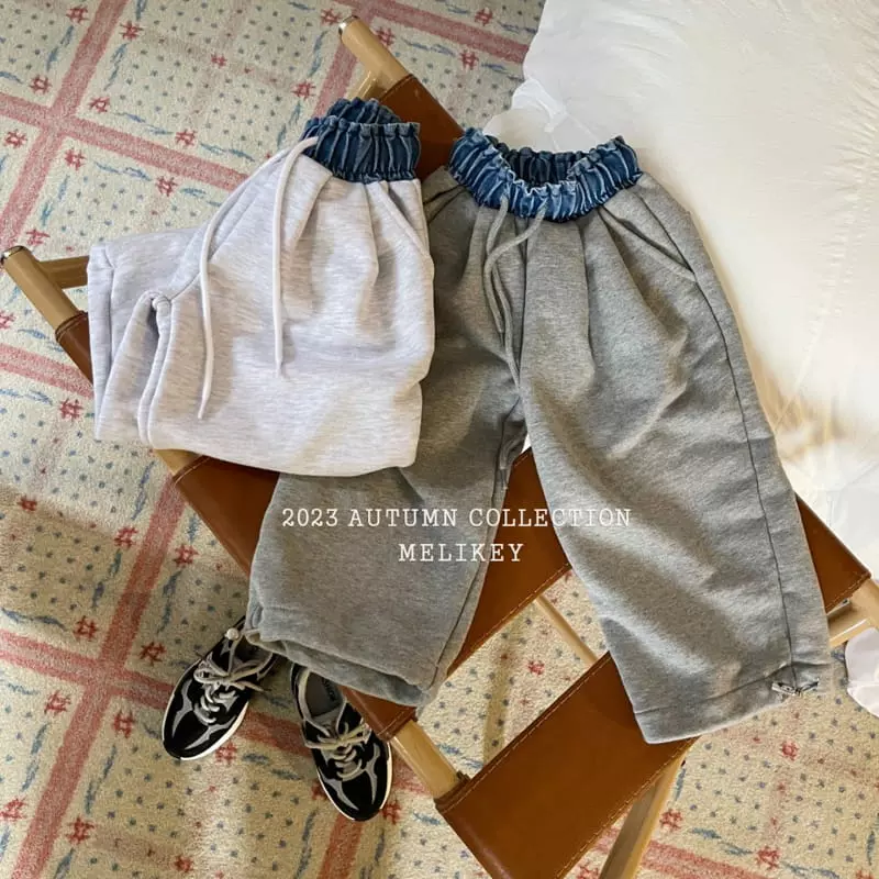 Melikey - Korean Children Fashion - #childrensboutique - Denim OB Pants - 8