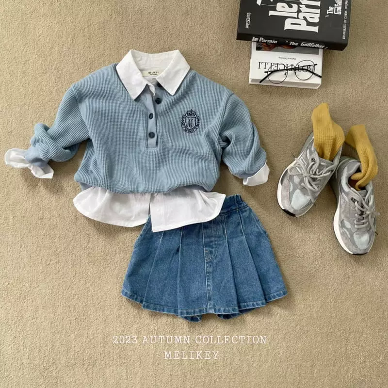 Melikey - Korean Children Fashion - #discoveringself - Waffle Danjjack Sweatshirt - 8