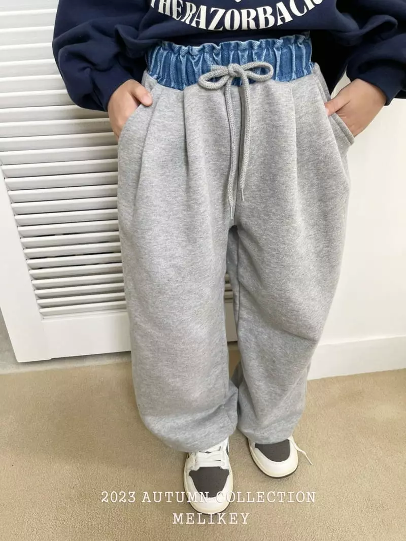 Melikey - Korean Children Fashion - #discoveringself - Denim OB Pants - 10