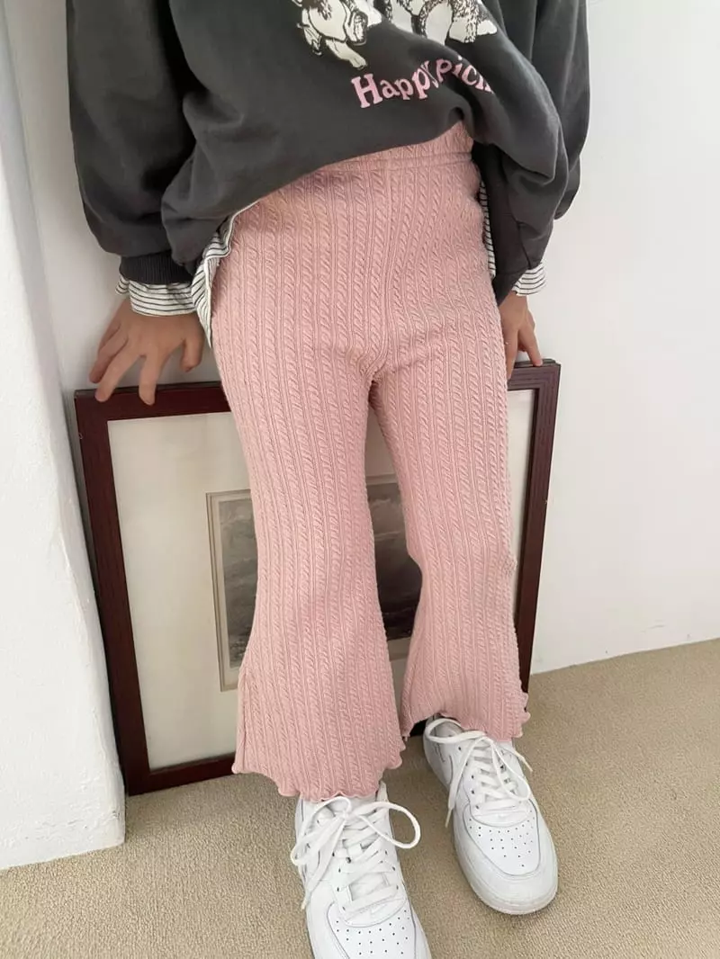 Melikey - Korean Children Fashion - #kidsstore - TWst Terry Pants - 7