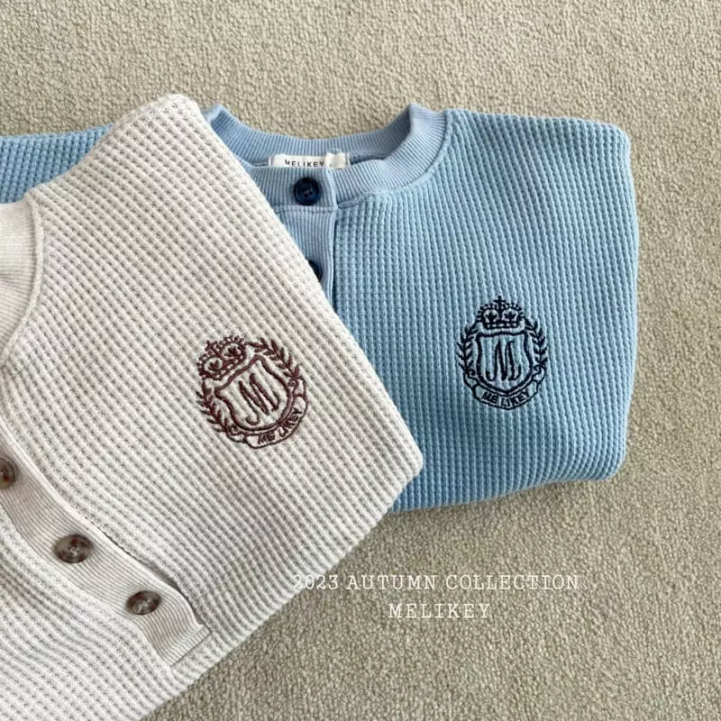 Melikey - Korean Children Fashion - #magicofchildhood - Waffle Danjjack Sweatshirt