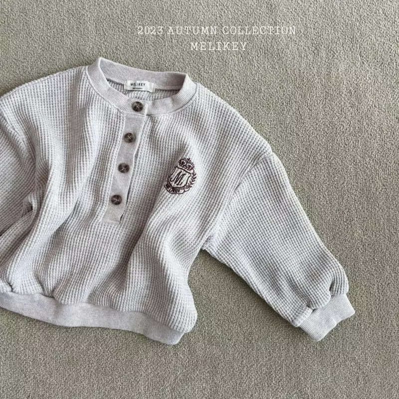 Melikey - Korean Children Fashion - #prettylittlegirls - Waffle Danjjack Sweatshirt - 3