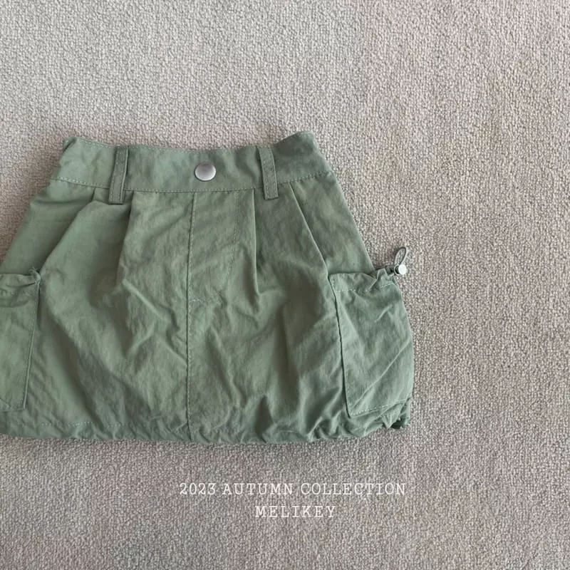 Melikey - Korean Children Fashion - #todddlerfashion - Pumpkin Pocket Skirt - 5