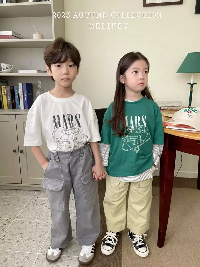 Melikey - Korean Children Fashion - #todddlerfashion - Mono Pigment Pants - 11