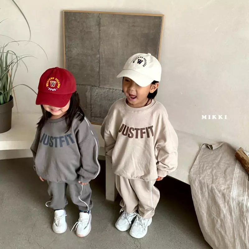 Mikki - Korean Children Fashion - #kidsshorts - Just Pping Stripes Top Bottom Set - 8