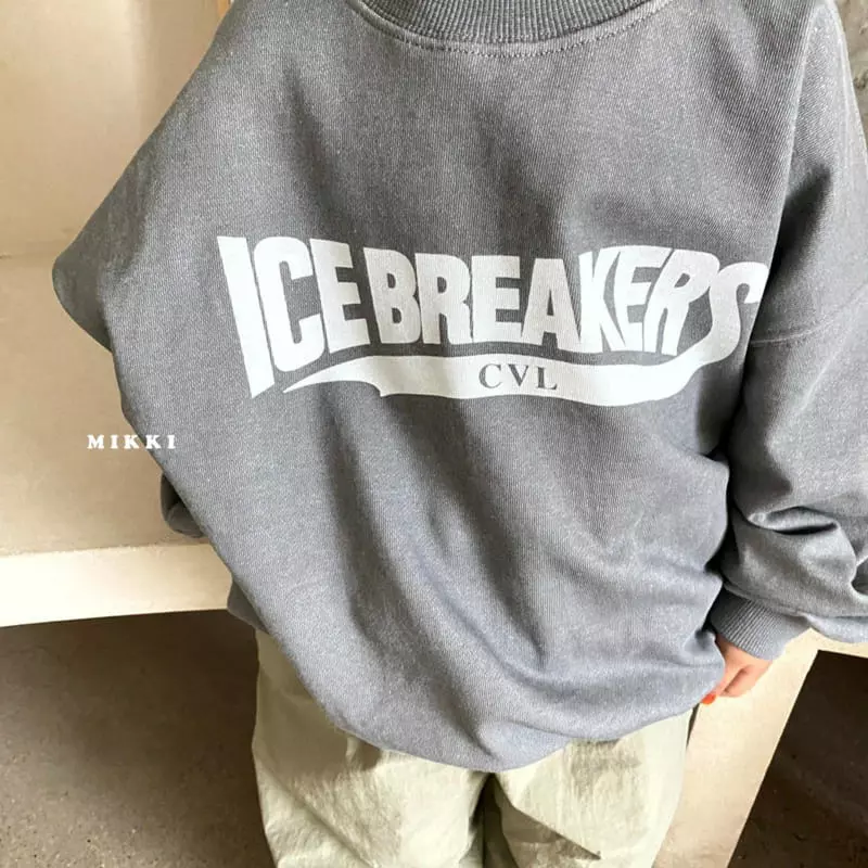 Mikki - Korean Children Fashion - #kidzfashiontrend - Ice Pigment Sweatshirt - 3