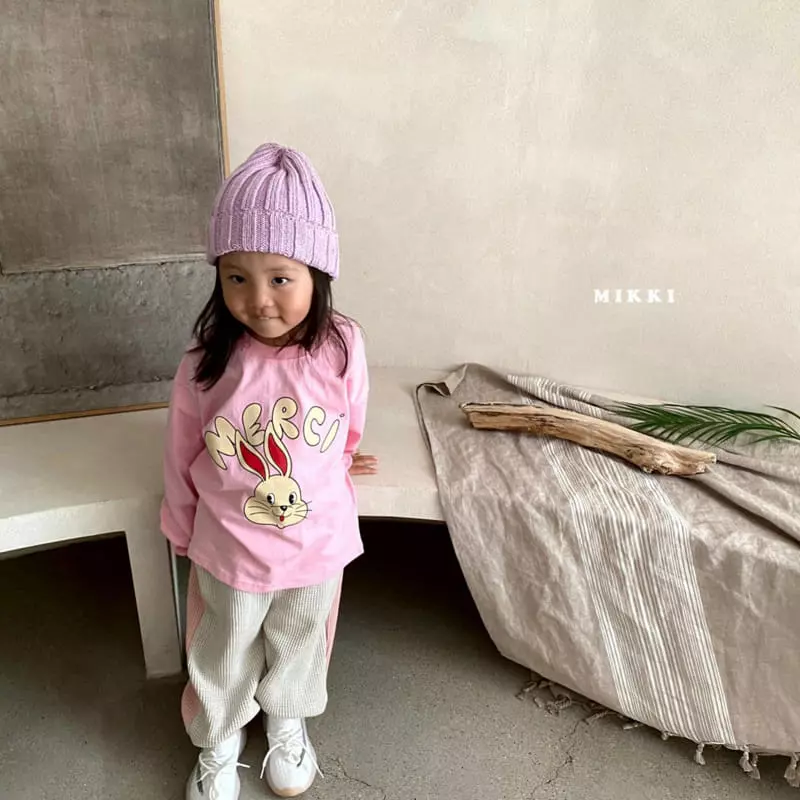 Mikki - Korean Children Fashion - #littlefashionista - Mer Rabbit Tee - 2