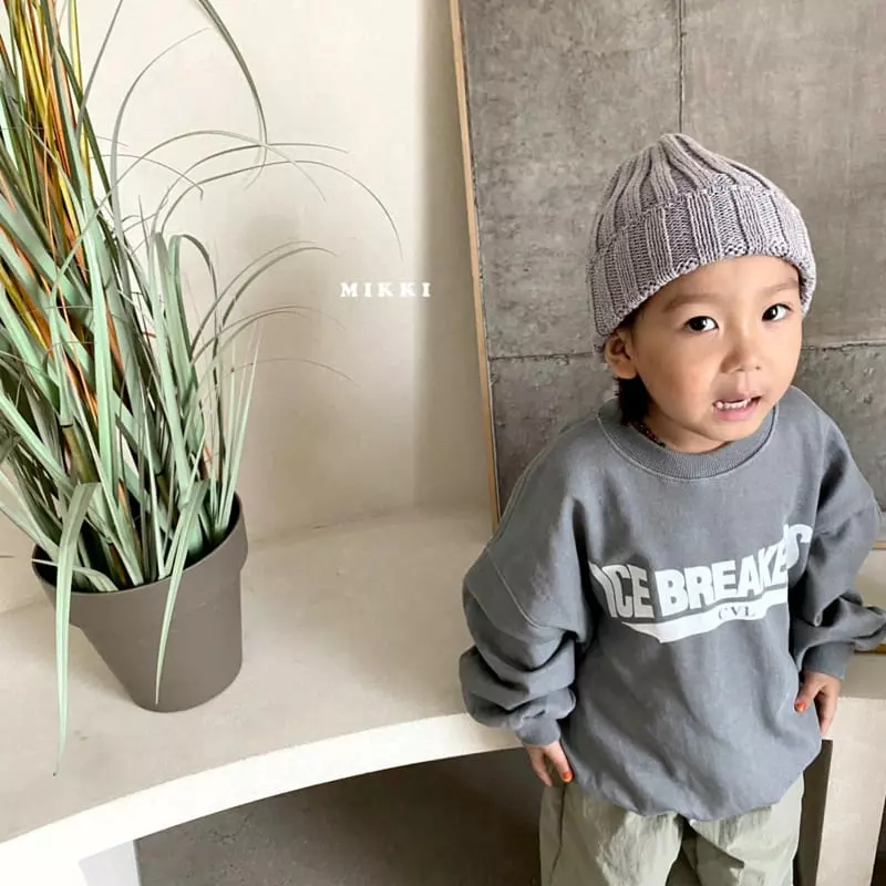 Mikki - Korean Children Fashion - #magicofchildhood - Ice Pigment Sweatshirt - 6