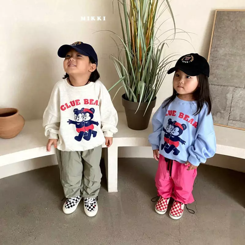Mikki - Korean Children Fashion - #magicofchildhood - Glue Bear Sweatshirt