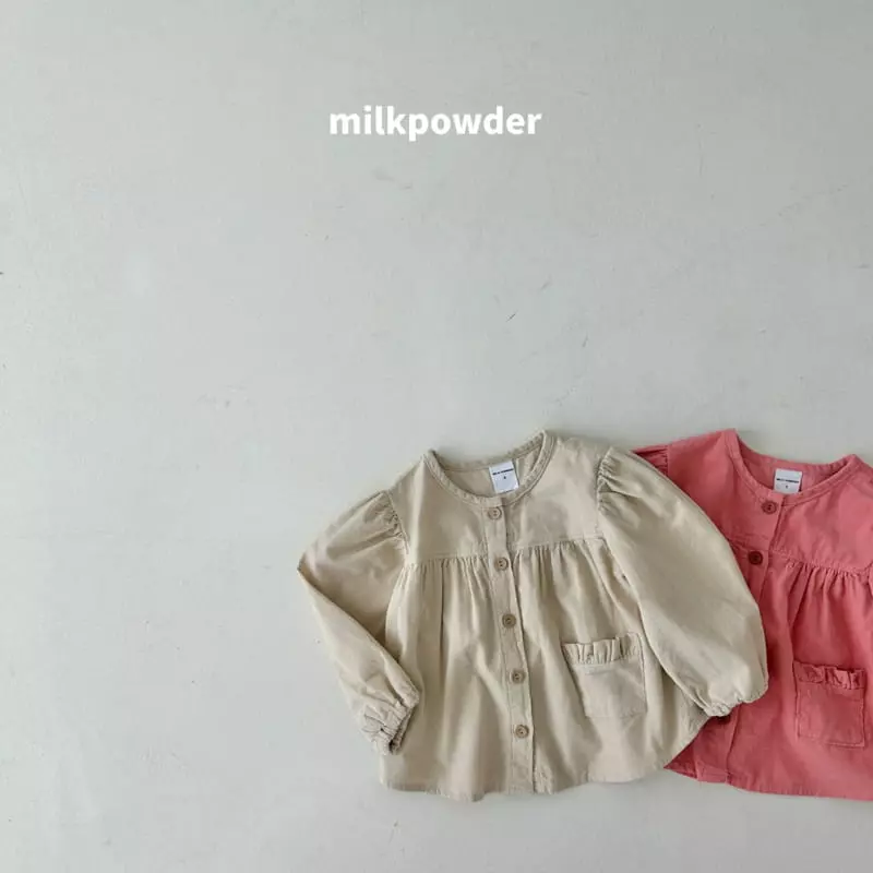 Milk Powder - Korean Children Fashion - #Kfashion4kids - Rib Blouse - 2